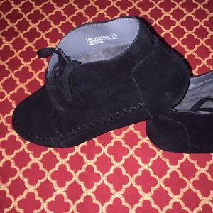 Aerosoles Suede Wallabee Booties